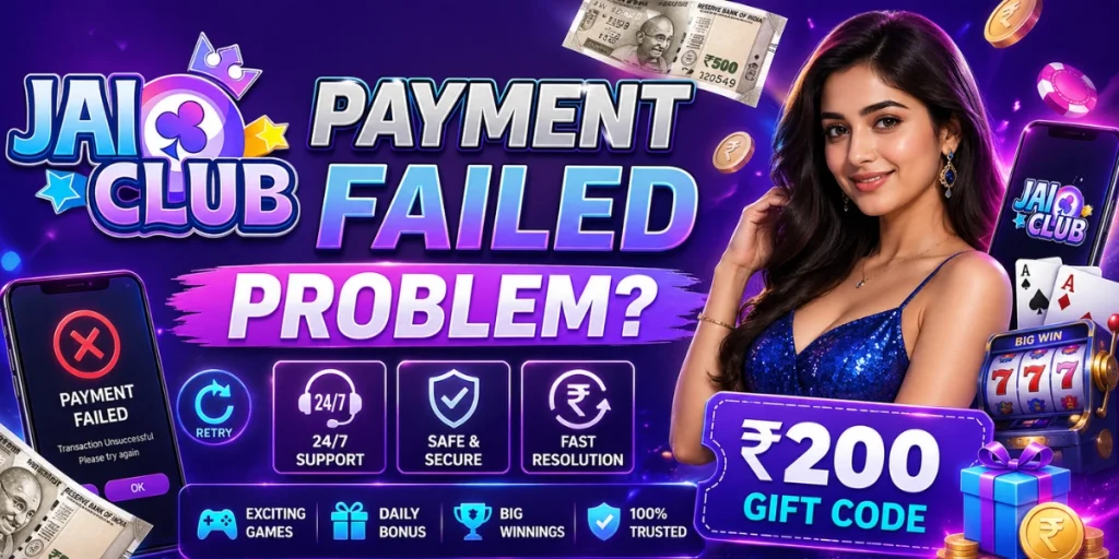 Jai Club Payment Failed Problem