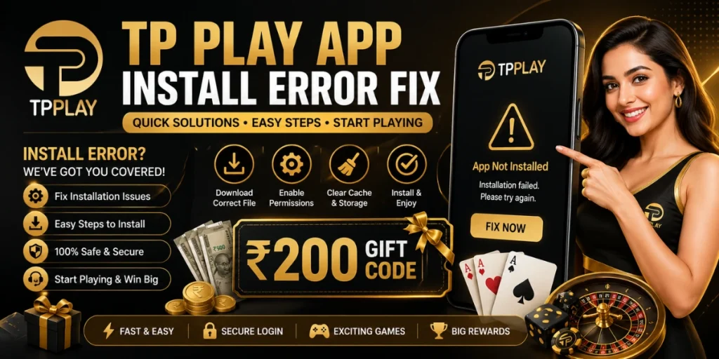 TP Play App Install Error Fix
